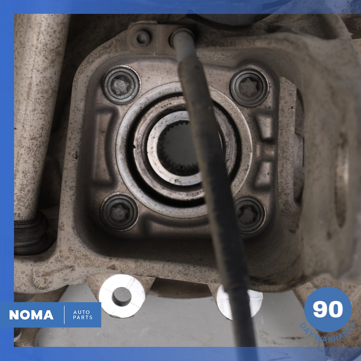 14-19 BMW F15 X5 X6M Rear Right Passenger Side Spindle Knuckle Hub w/ Shield OEM - photo 14