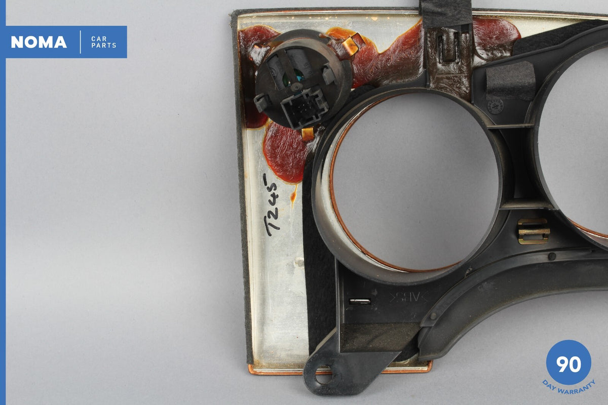 97-98 Jaguar XK8 X100 Left Side Dash Instrument Cluster Bezel w/ Switch Wood OEM - photo 11