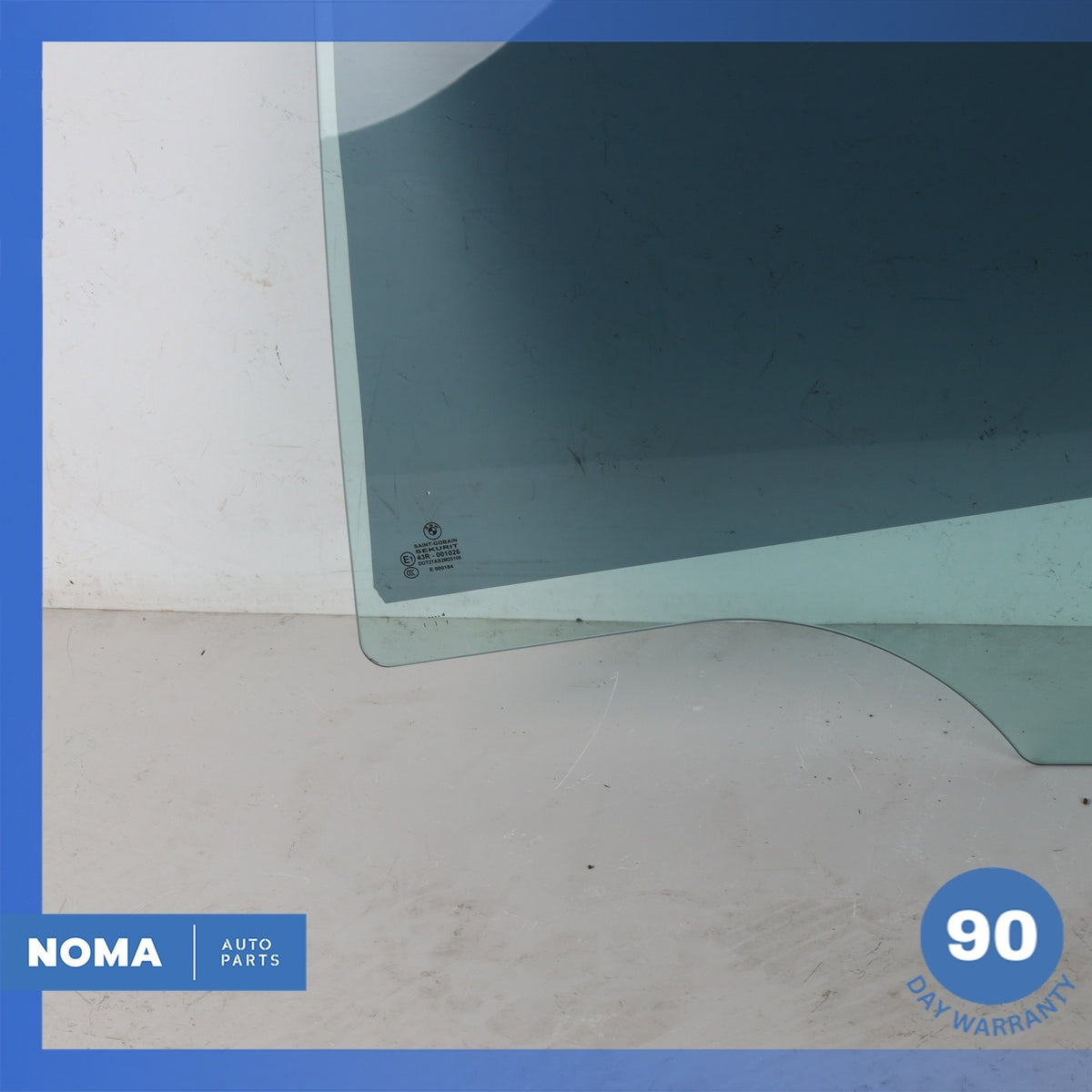 BMW F02 750Li LWB Rear Left Driver Side Door Window Glass 51357182093 OEM - photo 4