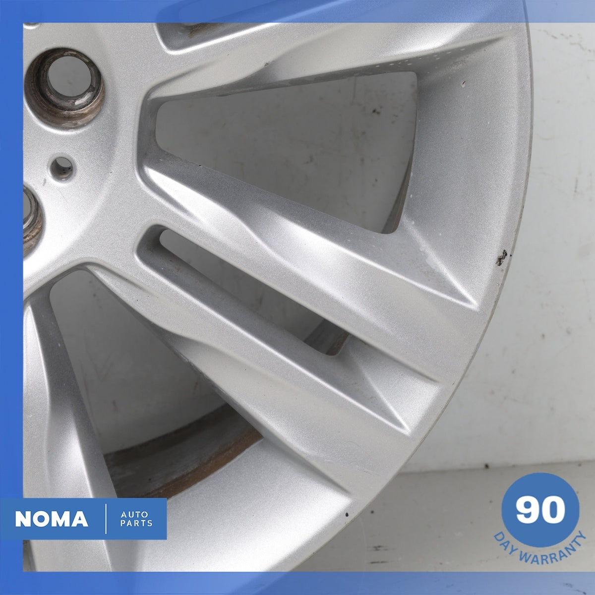 16-23 Jaguar X260 XF XE Chalice 9.5 x R18 18" Wheel Rim Silver T2H4952 OEM - photo 4