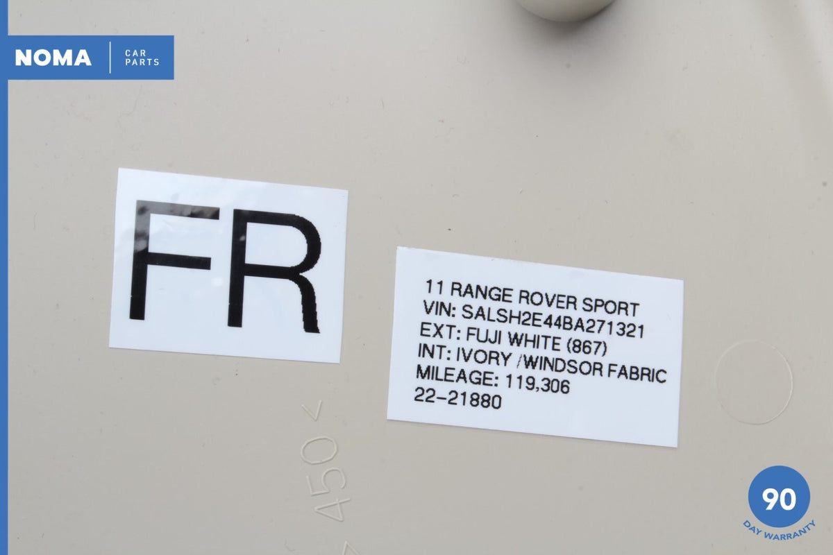 10-13 Range Rover Sport L320 Right Passenger Side Lower B Pillar Panel NUG OEM - photo 11