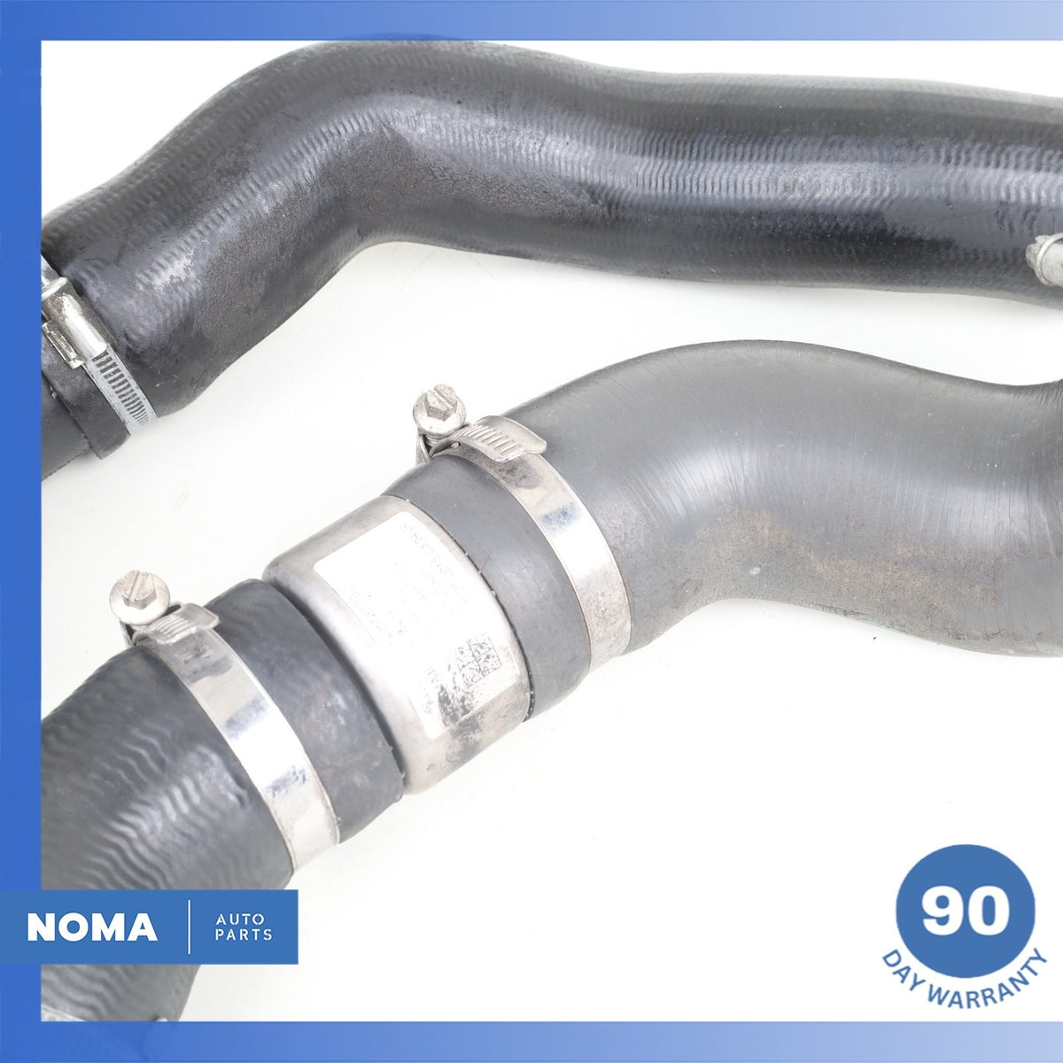 13-15 Jaguar X250 XF 2.0L Engine Air Intake Charge Hose Tube Set OEM - photo 3