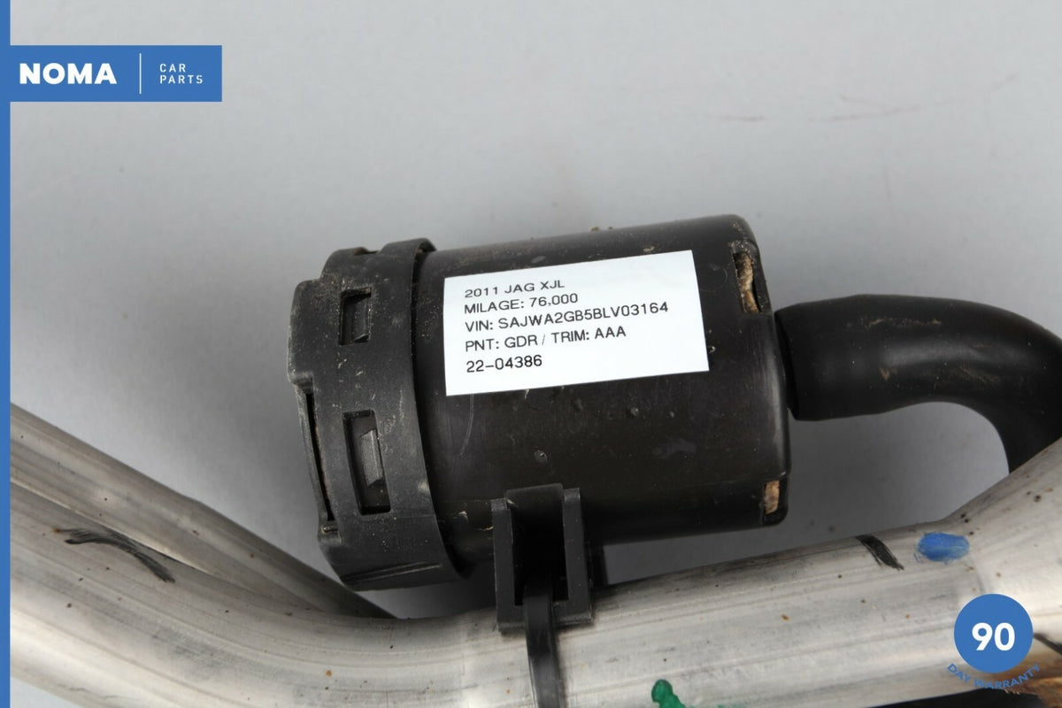 10-18 Jaguar XJ XJL XJR X351 Fuel Tank Filler Neck Tube Pipe Line w/ Valve OEM - photo 11