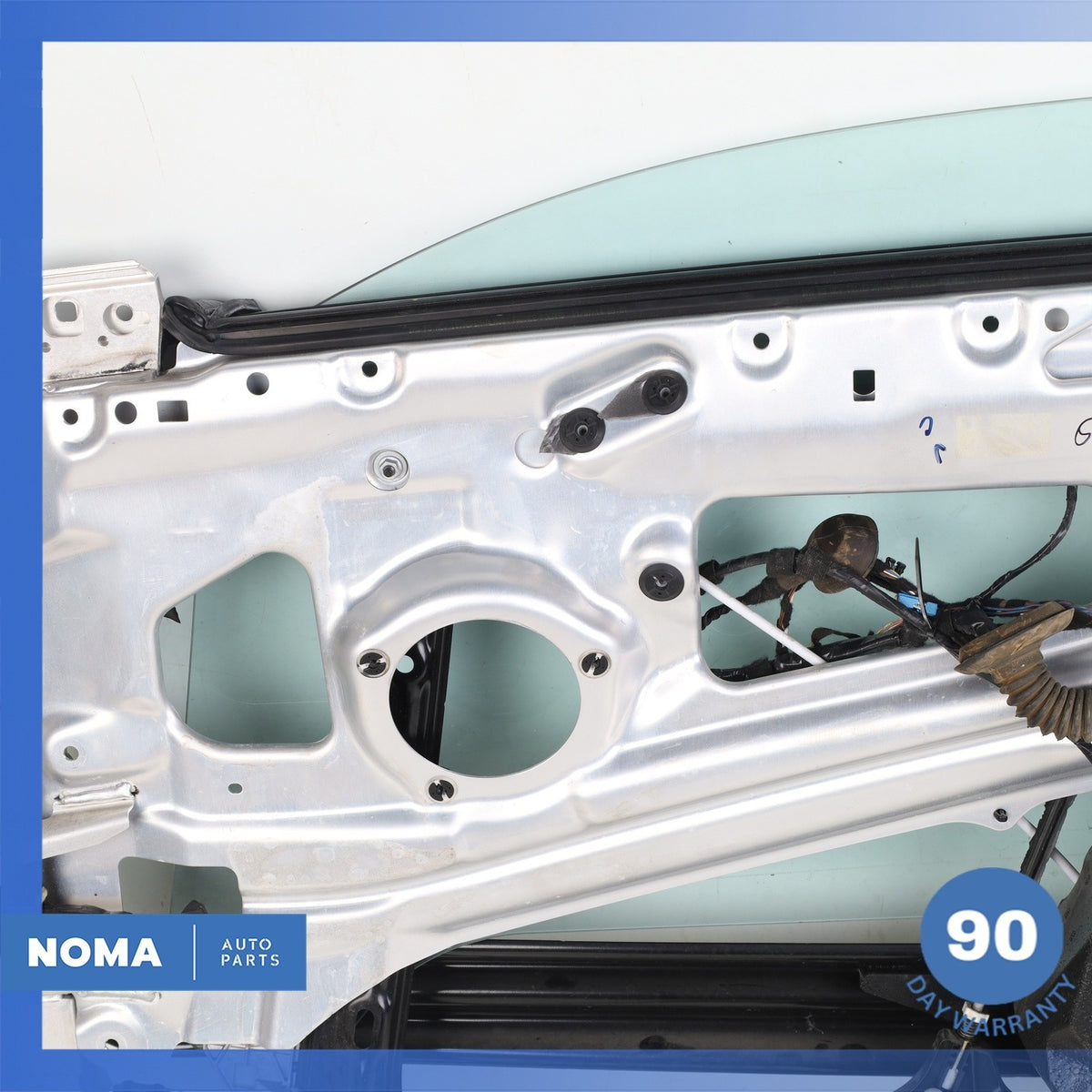 14-21 BMW i3 I01 Front Left Driver Door Panel Frame w/ Window Glass OEM - photo 13