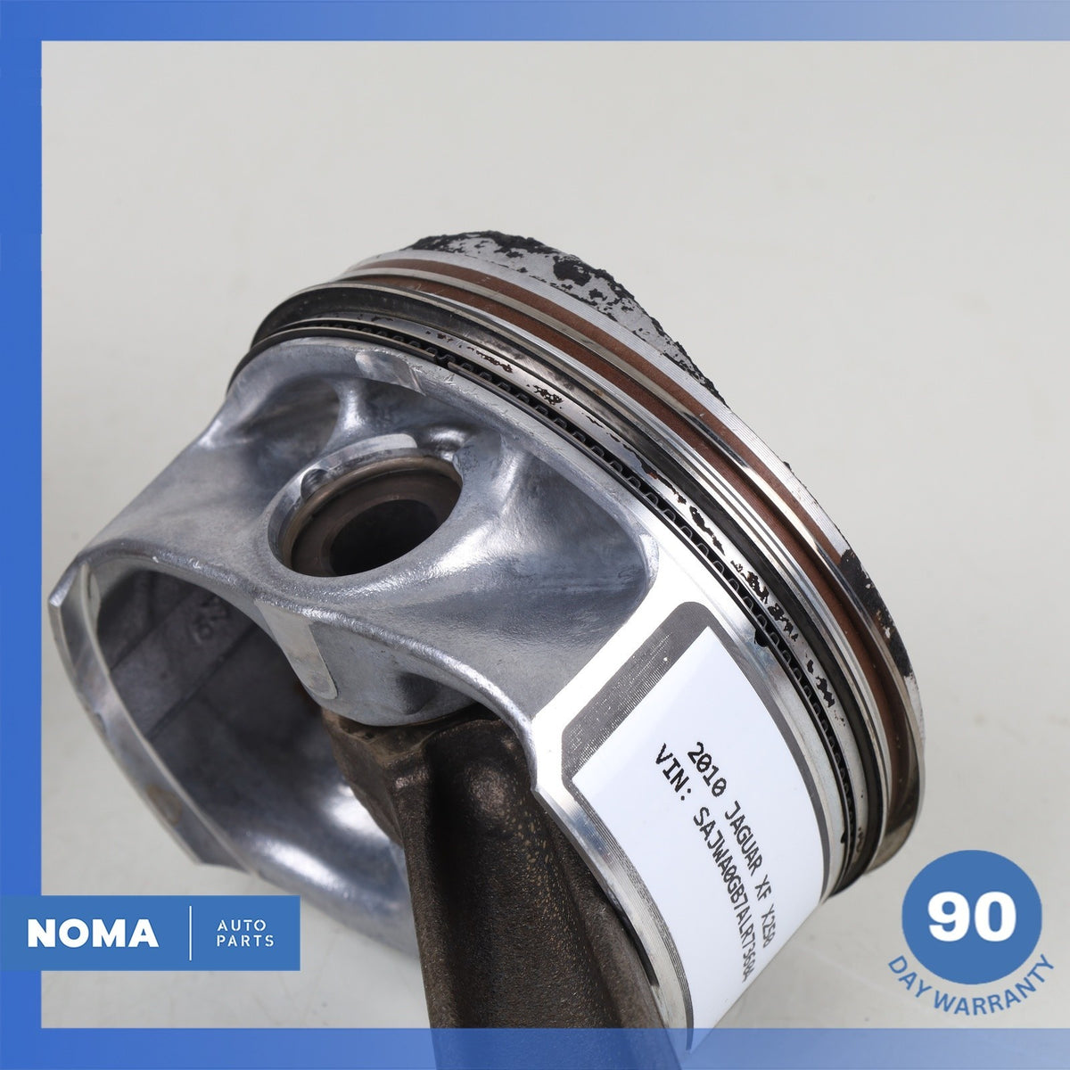 10-15 Jaguar X250 XF XJ 5.0L N/A AJ133 V8 Engine Piston Connecting Rod Set OEM - photo 4