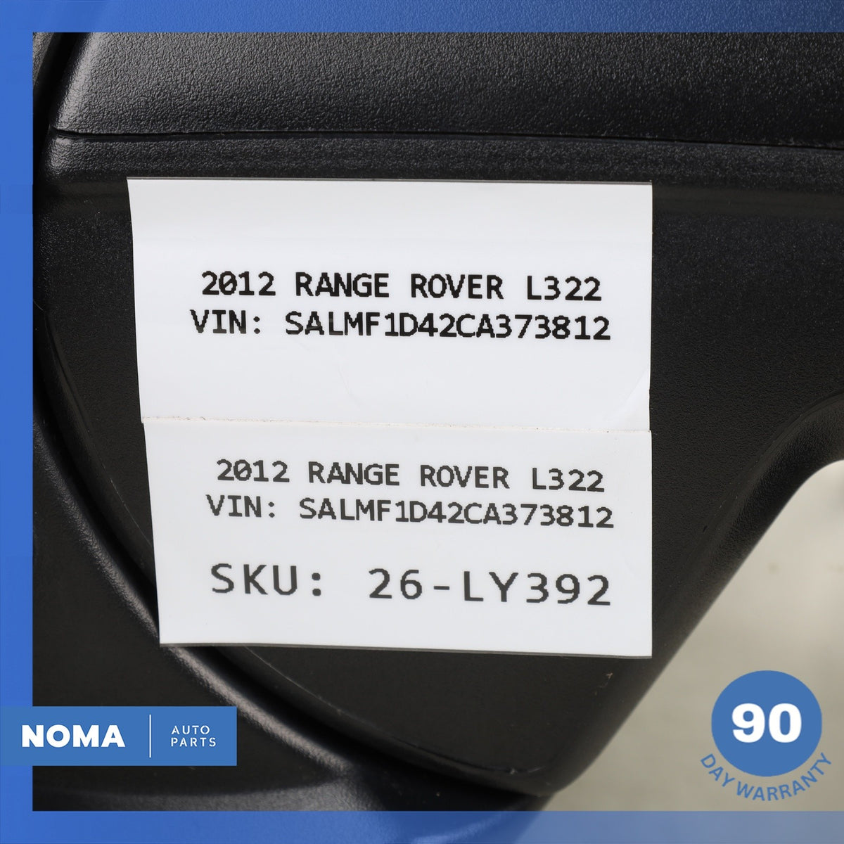 10-12 LR Range Rover L322 Right Rear View Door Mirror w/ Camera & Blind Spot OEM - photo 18