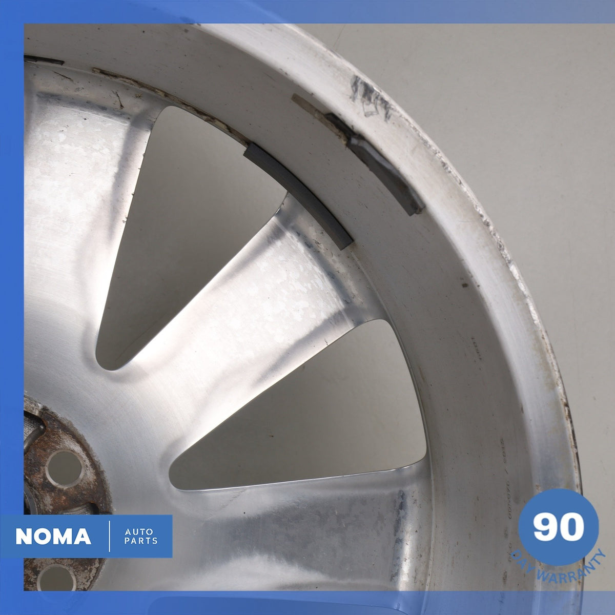 17-24 Jaguar X761 F-Pace Turbine 9 x R22 22" Wheel Rim Chrome OEM - photo 15