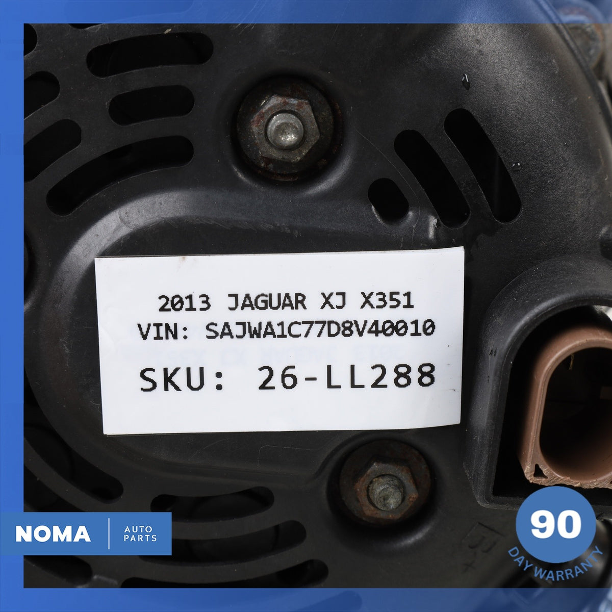 10-23 Jaguar X351 XJ XK XE F-Type Engine Generator Alternator 8W8310300AB OEM - photo 11