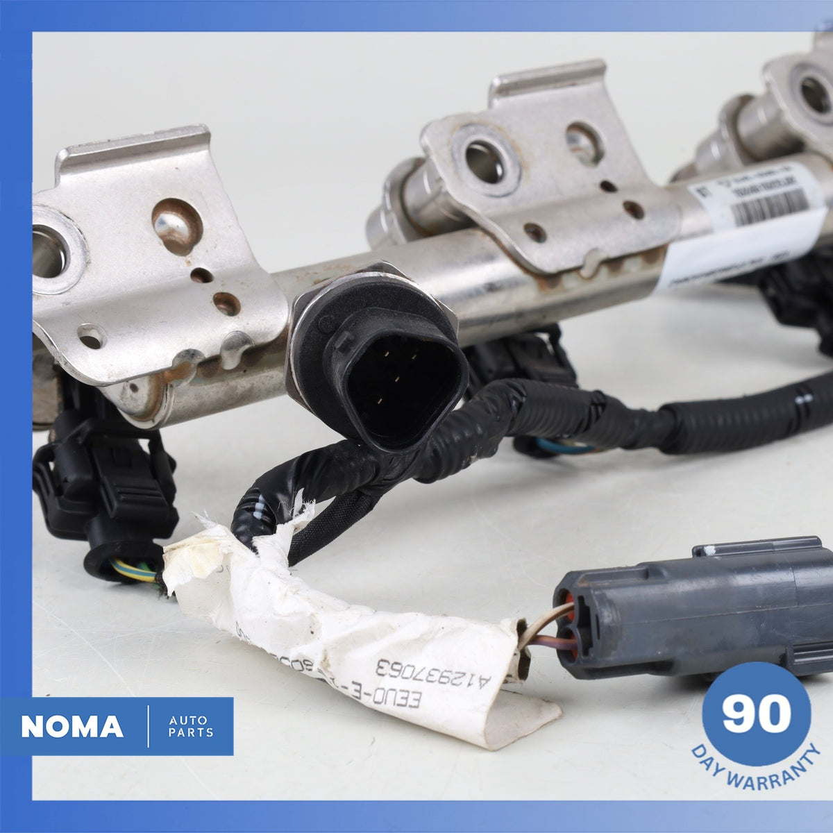 14-17 RR Evoque L538 2.0 Engine Motor Fuel Injector Rail w/ Injectors OEM - photo 12