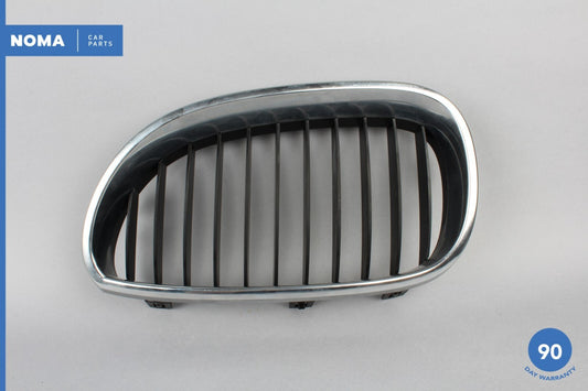 04-05 BMW E60 530i Front Left Driver Side Kidney Radiator Grill 51137027061 OEM - photo 1