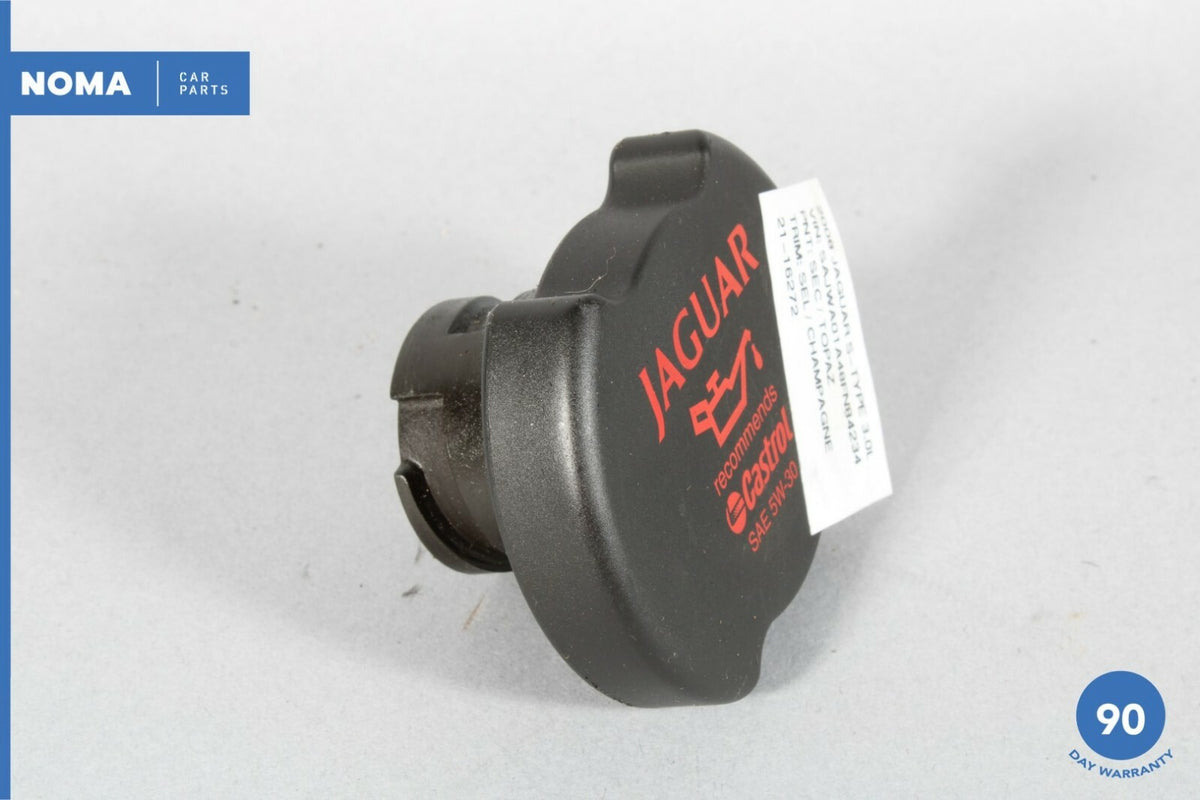 03-08 Jaguar S-Type X206 Engine Motor Oil Fluid Filler Cap 4R8Q6766AA OEM - photo 1