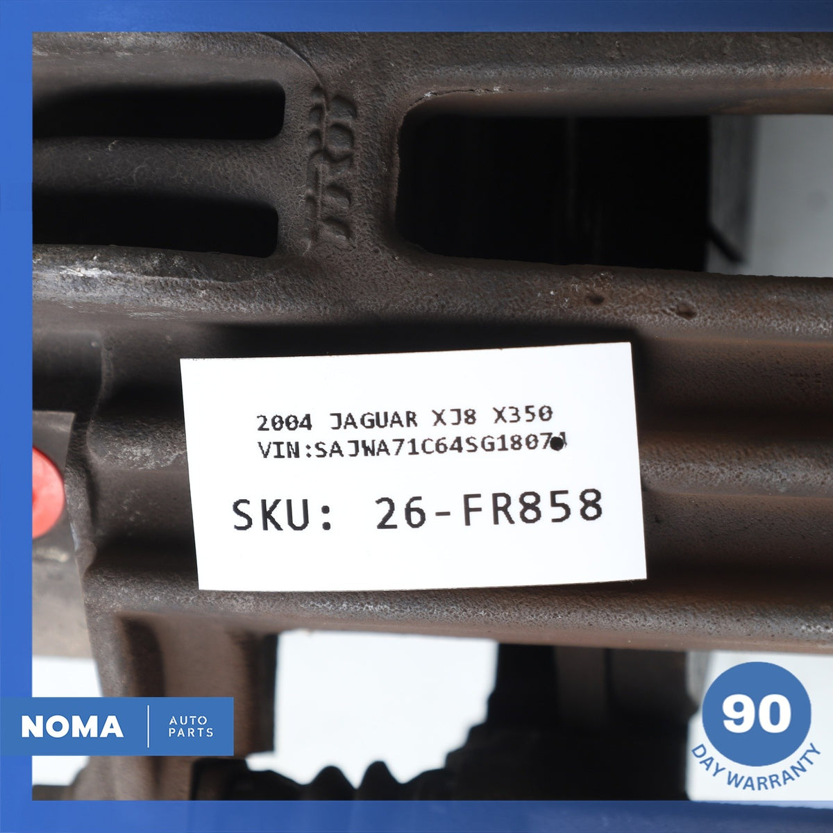 04-05 Jaguar X350 XJ8 4.2L N/A Rear Left & Right Brake Caliper Set OEM - photo 21