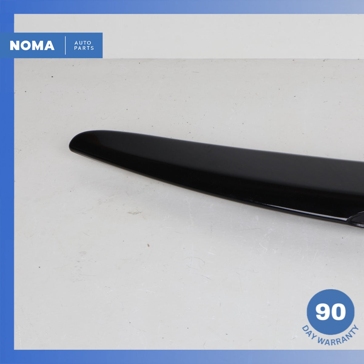 07-15 Jaguar X150 XK XKR Trunk Lid Molding Trim Spoiler Wing Ebony Black OEM - photo 6