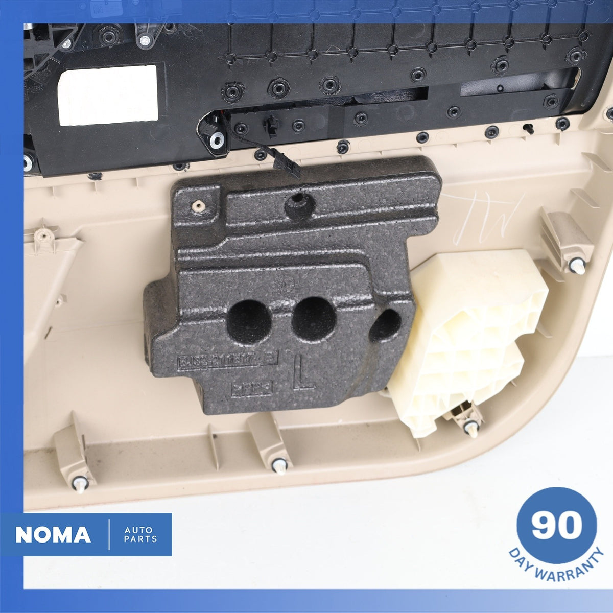 12-19 Range Rover Evoque L538 2DR Front Left Door Trim Panel Assembly Beige OEM - photo 21