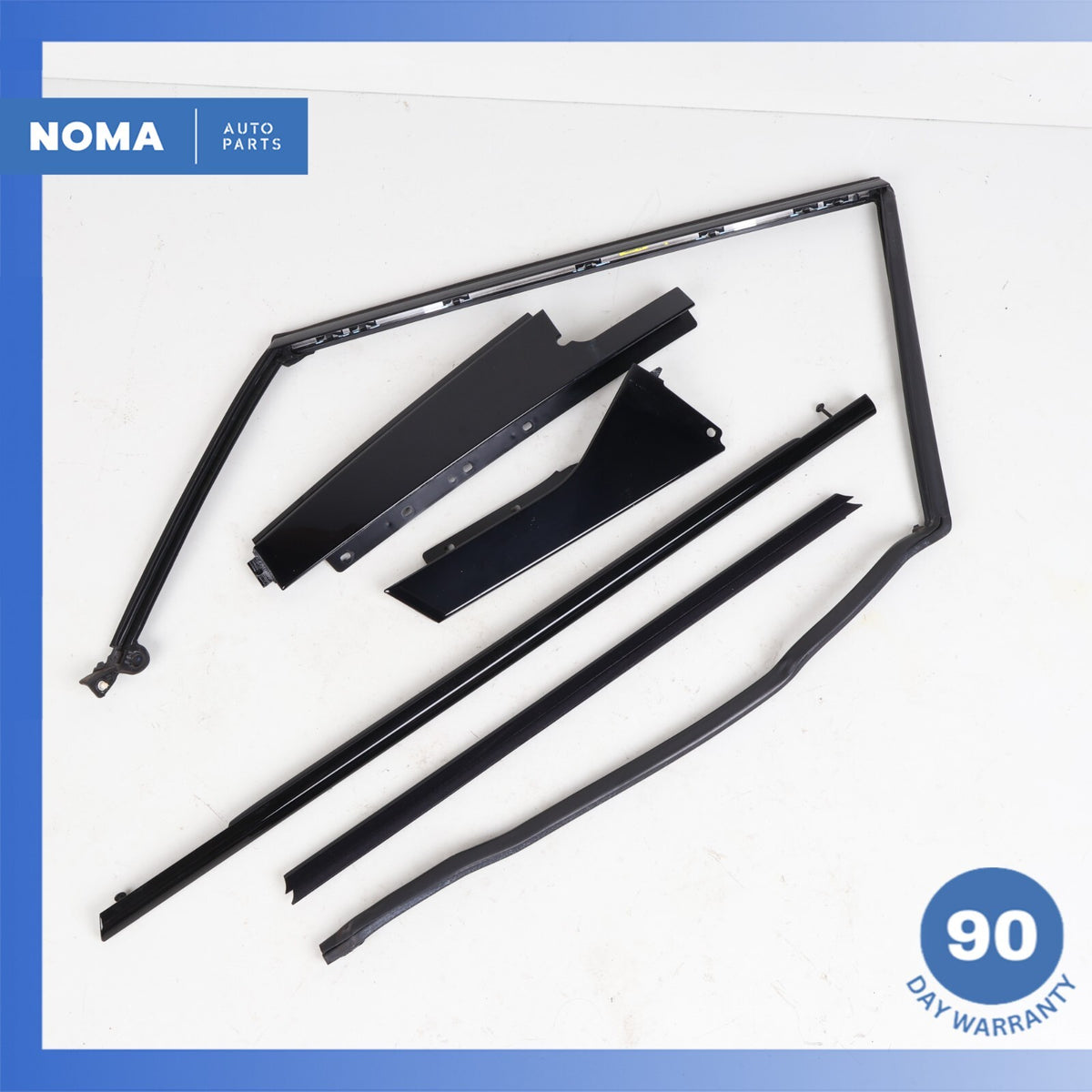 12-19 LR Range Rover Evoque L538 Rear Right Outer Door Window Molding Set OEM - photo 1