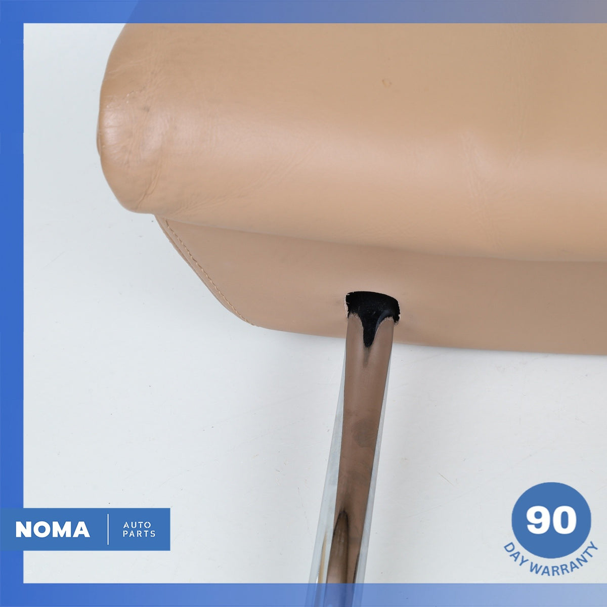 BMW F02 750i 740i Front Left or Right Seat Headrest Head Rest Nappa Brown OEM - photo 5