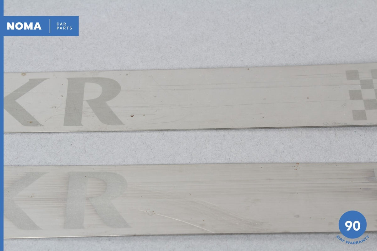 2006 Jaguar XKR X100 Front Left and Right Side Scuff Tread Panel Trim Set OEM - photo 3