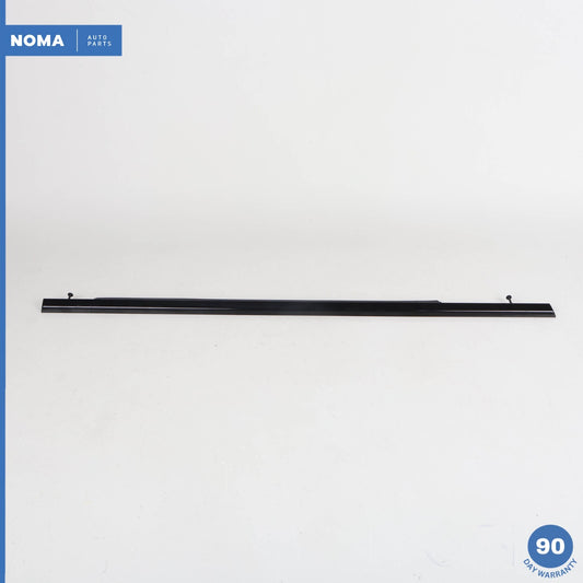16-23 Jaguar X260 XF Rear Left Side Door Exterior Window Molding Black OEM - photo 1
