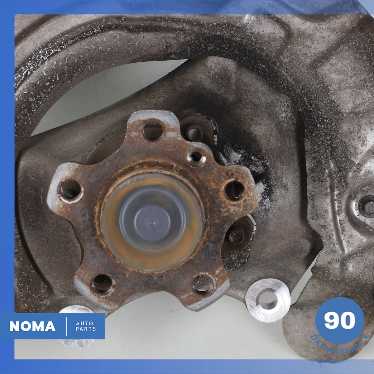 16-22 BMW G12 740Li 750i RWD Front Right Spindle Knuckle Hub 31206884378 OEM 76k - photo 7