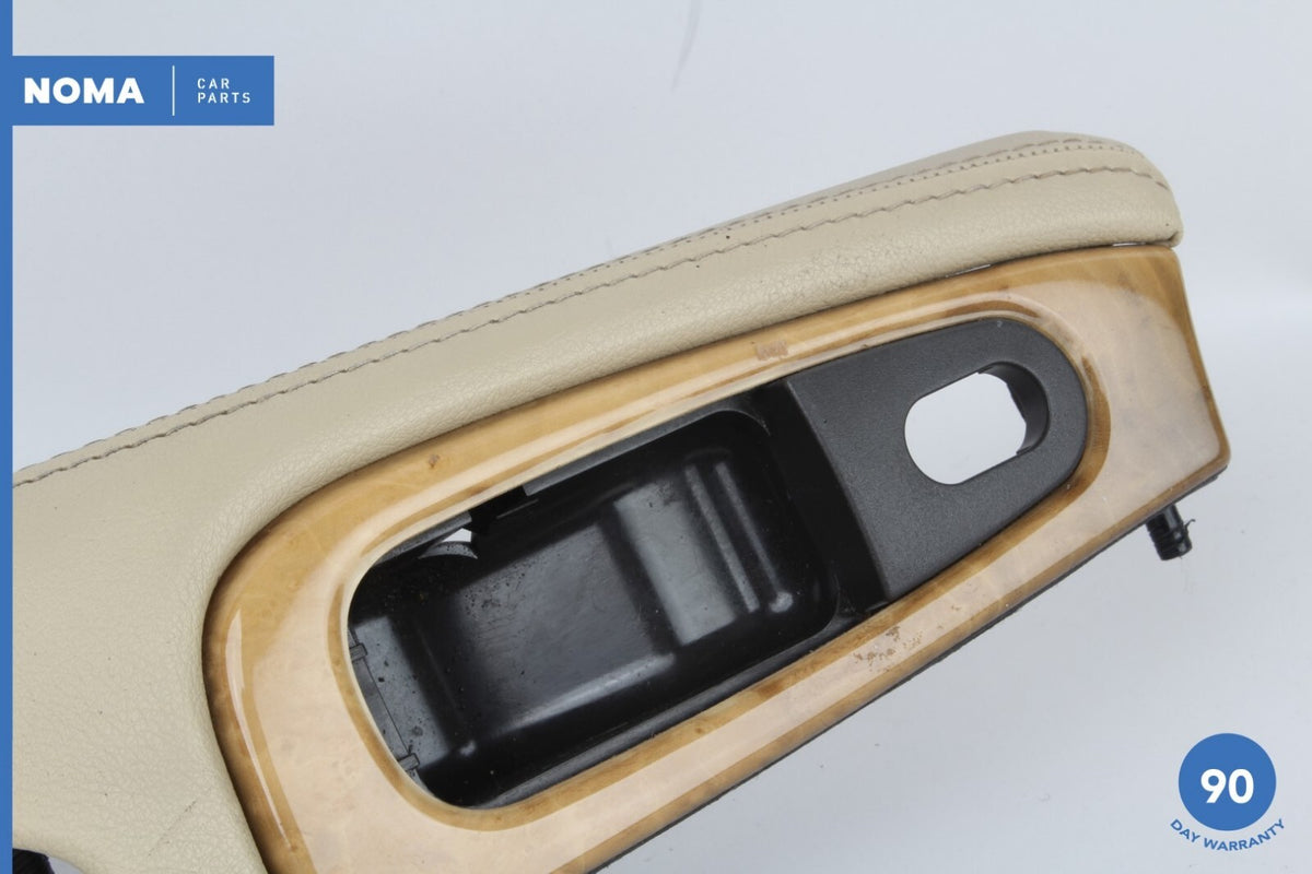 05-08 Jaguar S-Type X204 Front Right Door Armrest Panel w/ Tray Wood SEL OEM - photo 7