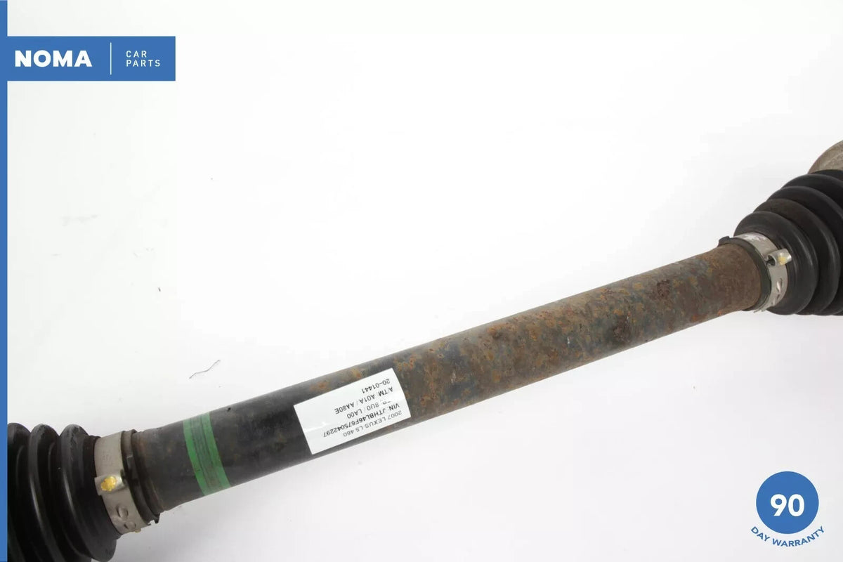 07-17 Lexus LS460 USF40 RWD Rear Left Driver Side Axle Shaft 42340-50070 OEM - photo 4
