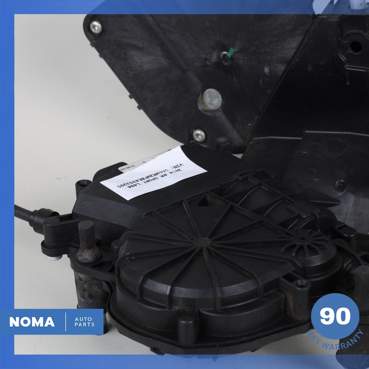 13-17 LR Range Rover Sport L494 Front Left Door Lock Actuator w/ Bracket OEM - photo 7