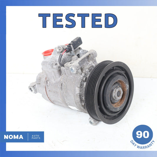 13-18 Audi D4 A8 3.0L V6 AC A/C Air Conditioning Compressor 4H0260805 OEM - photo 1