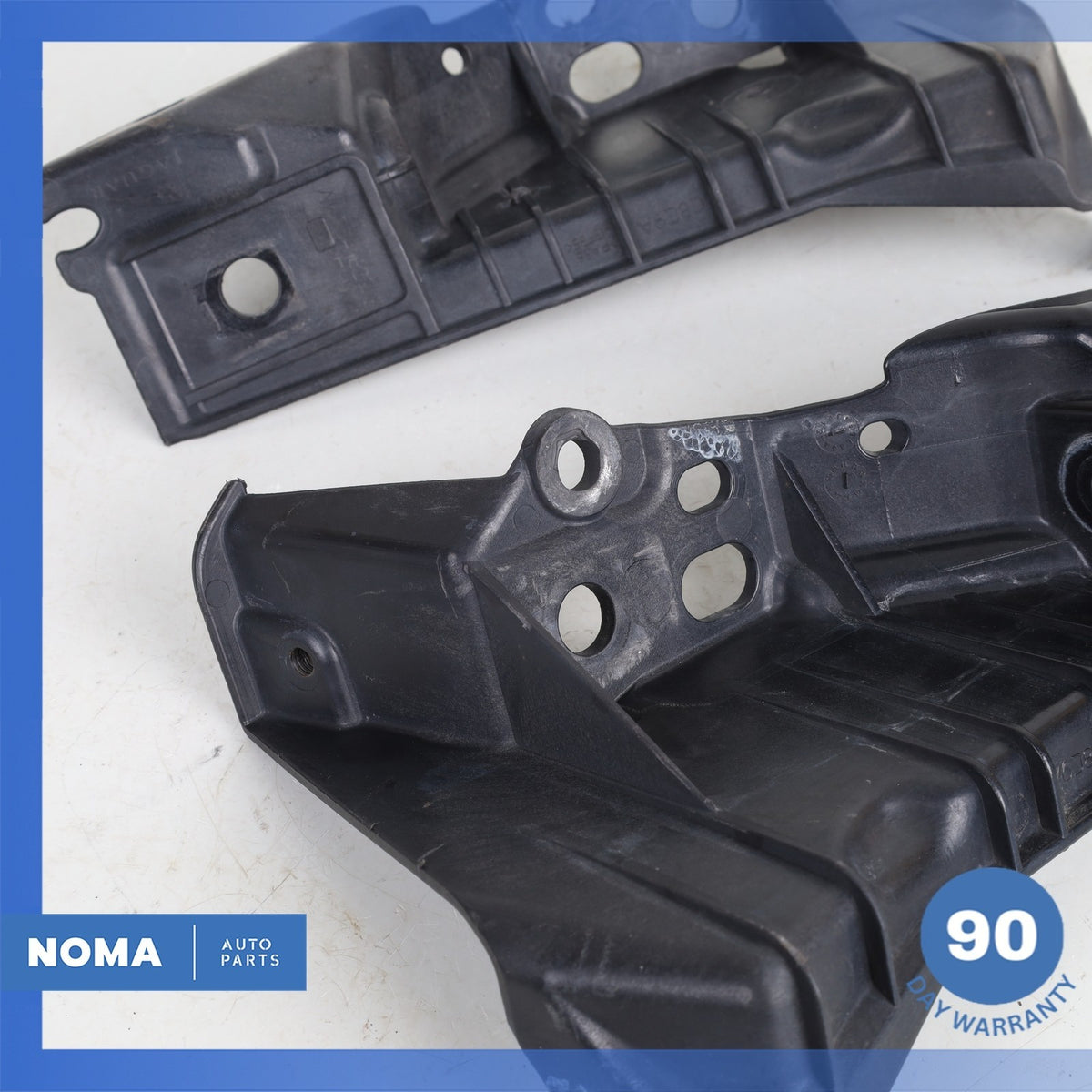 10-19 Jaguar X351 XJ XJR Right & Left Side Fender Support Bracket Mount Set OEM - photo 4