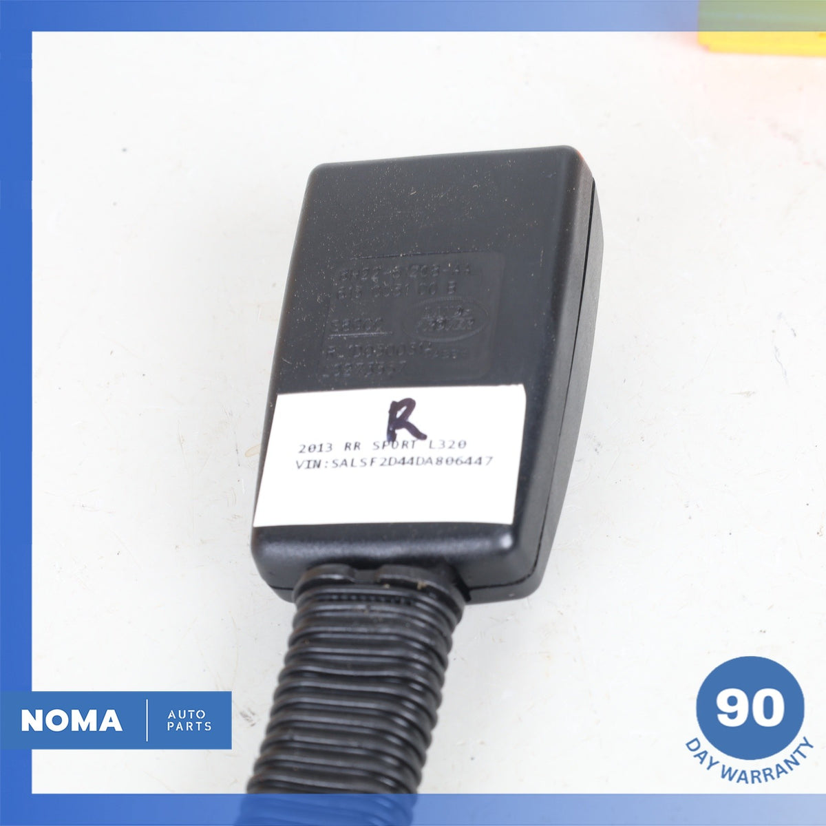 Range Rover Sport L320 LR4 Front Right Passenger Seat Belt Seatbelt Buckle OEM - photo 9