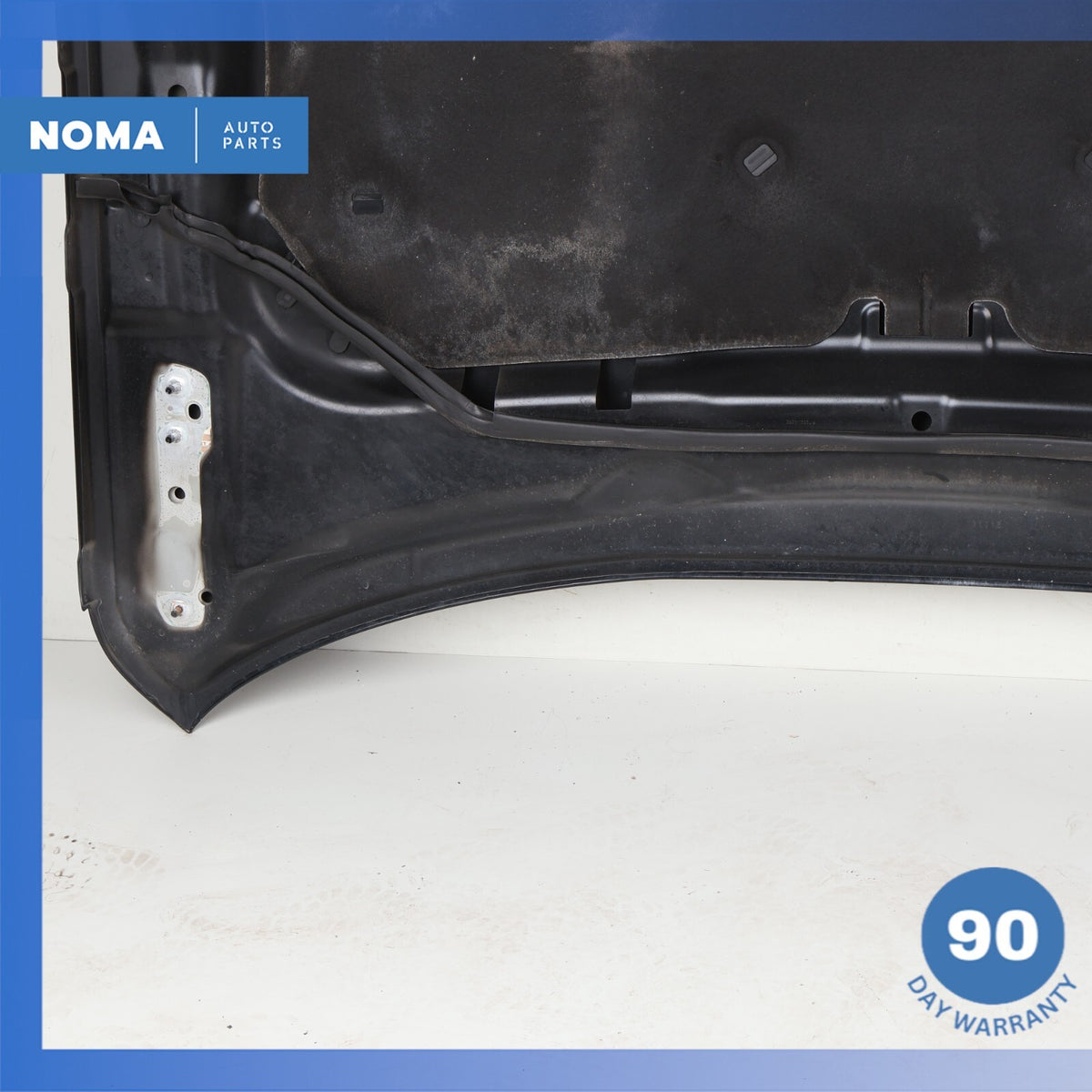 16-23 Jaguar X260 XF Hood Bonnet Cover Panel Assembly Santorini Black OEM - photo 16