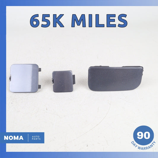 BMW E36 Z3 Bumper Foglight Towing Hook Cover Cap Set OEM - photo 1