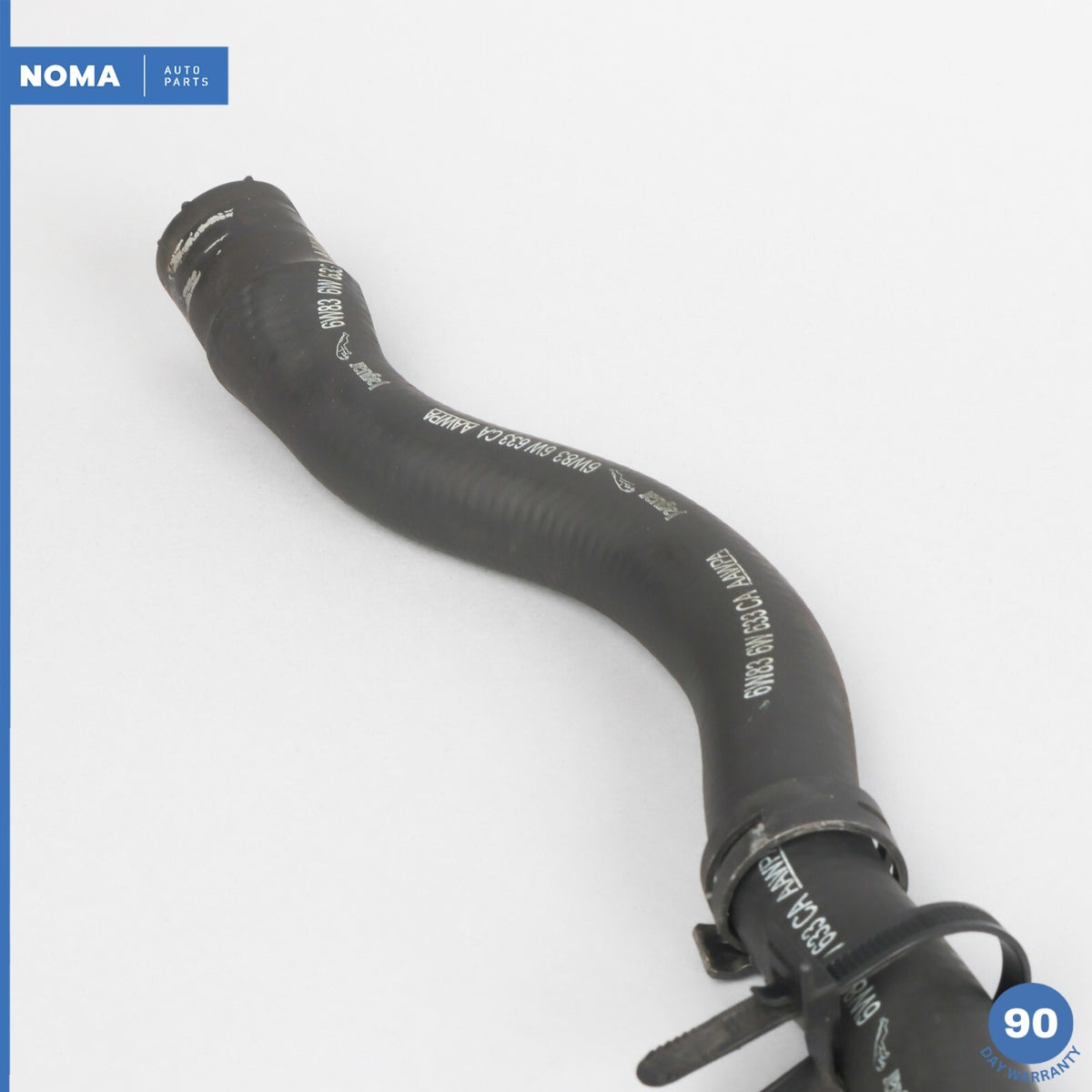07-09 Jaguar XK X150 4.2L N/A Air Cleaner Intake Resonator w/ Hose Tube OEM - photo 5