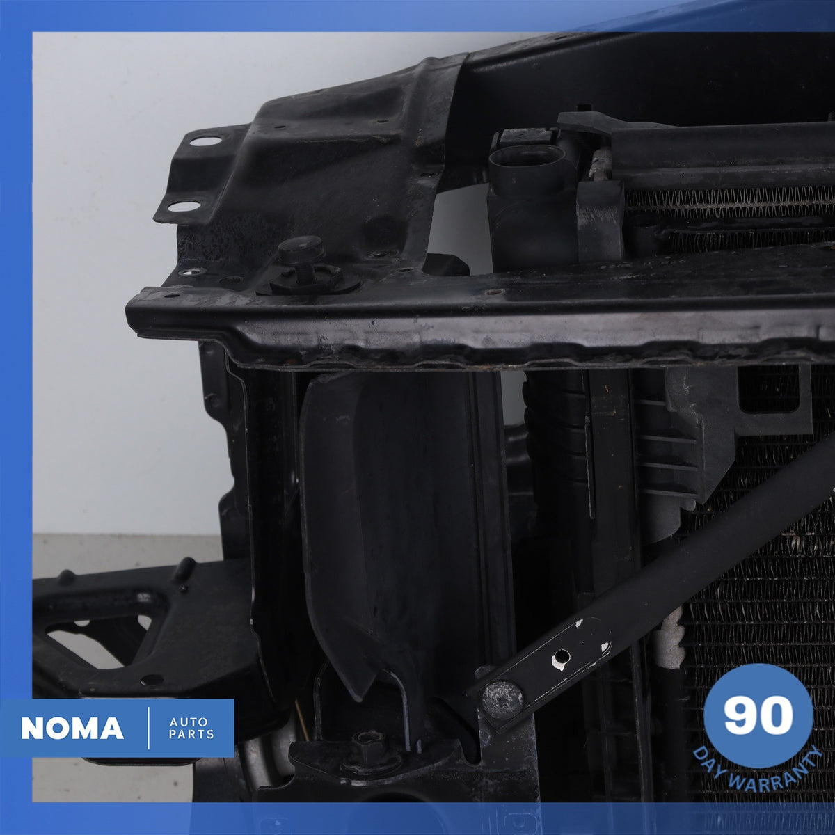 03-08 BMW E85 E86 Z4 Engine Motor Radiator Support Frame Assembly w/ Fan OEM - photo 12