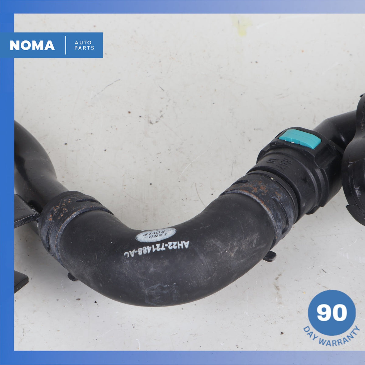10-22 Land Rover L319 LR4 XJ XF 5.0L Coolant Heater Hose Tube 8W9318N348AB OEM - photo 5