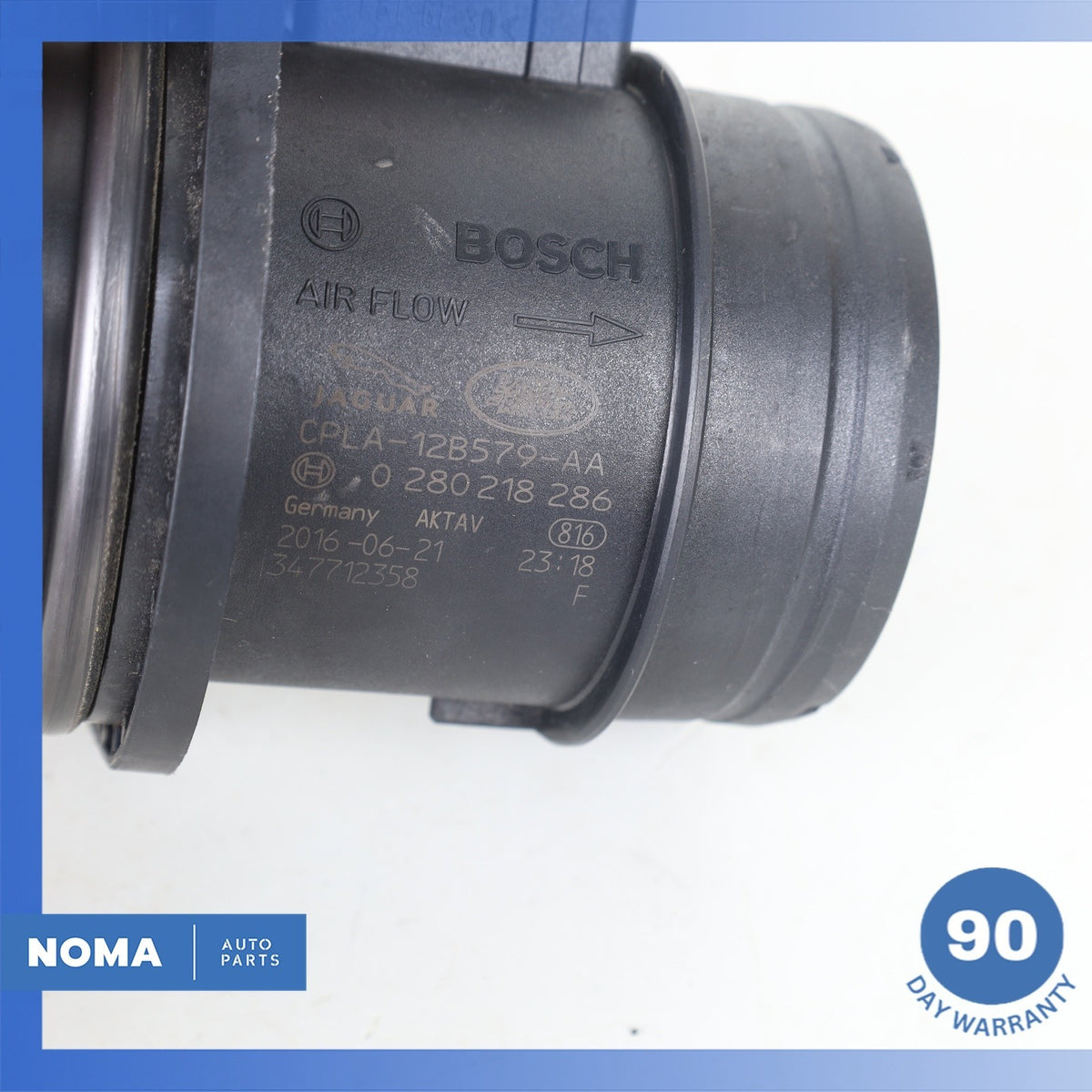Jaguar X760 XE Mass Air Flow Sensor CPLA12B579AA OEM - photo 5