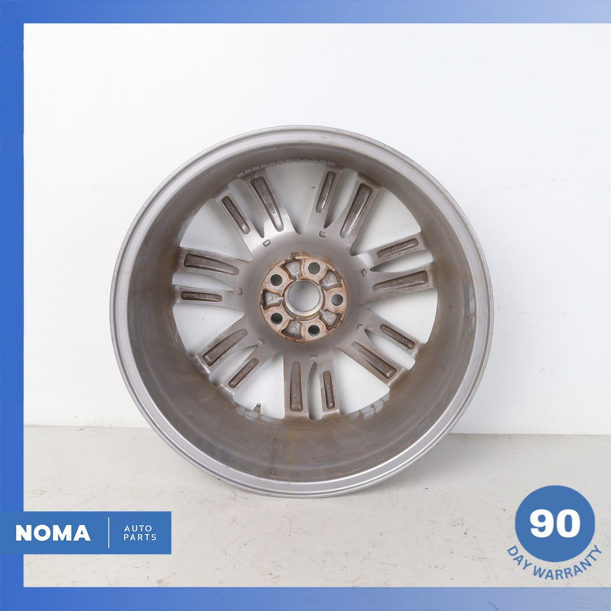 16-23 Jaguar X260 XF XE Razor 8 x R19 19" Wheel Rim Silver T2H4954 OEM - photo 10