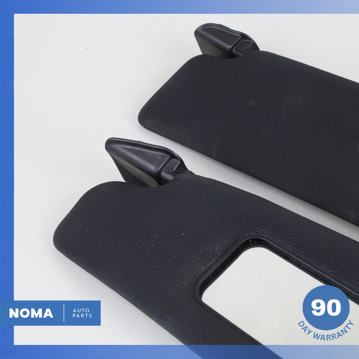 03-08 BMW E85 Z4 Left & Right Side Sunvisor sun Visor Set Black OEM - photo 5