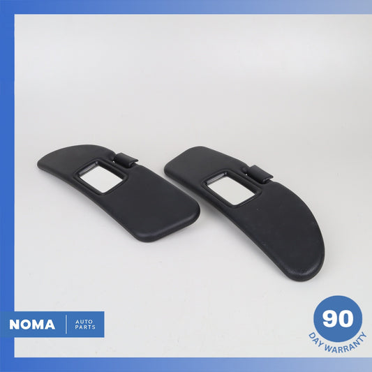 96-02 BMW E36 Z3 Convertible Left & Right Sunvisor Sun Visor Black OEM - photo 1