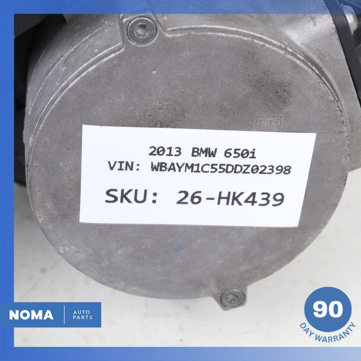 BMW F13 650i 640i Auxiliary AUX Circulation Water Pump 11517566335 OEM - photo 14