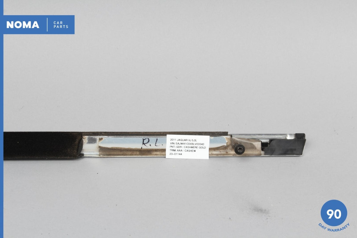 10-18 Jaguar XJ X351 SWB Rear Left Side Lower Exterior Door Window Molding OEM - photo 10