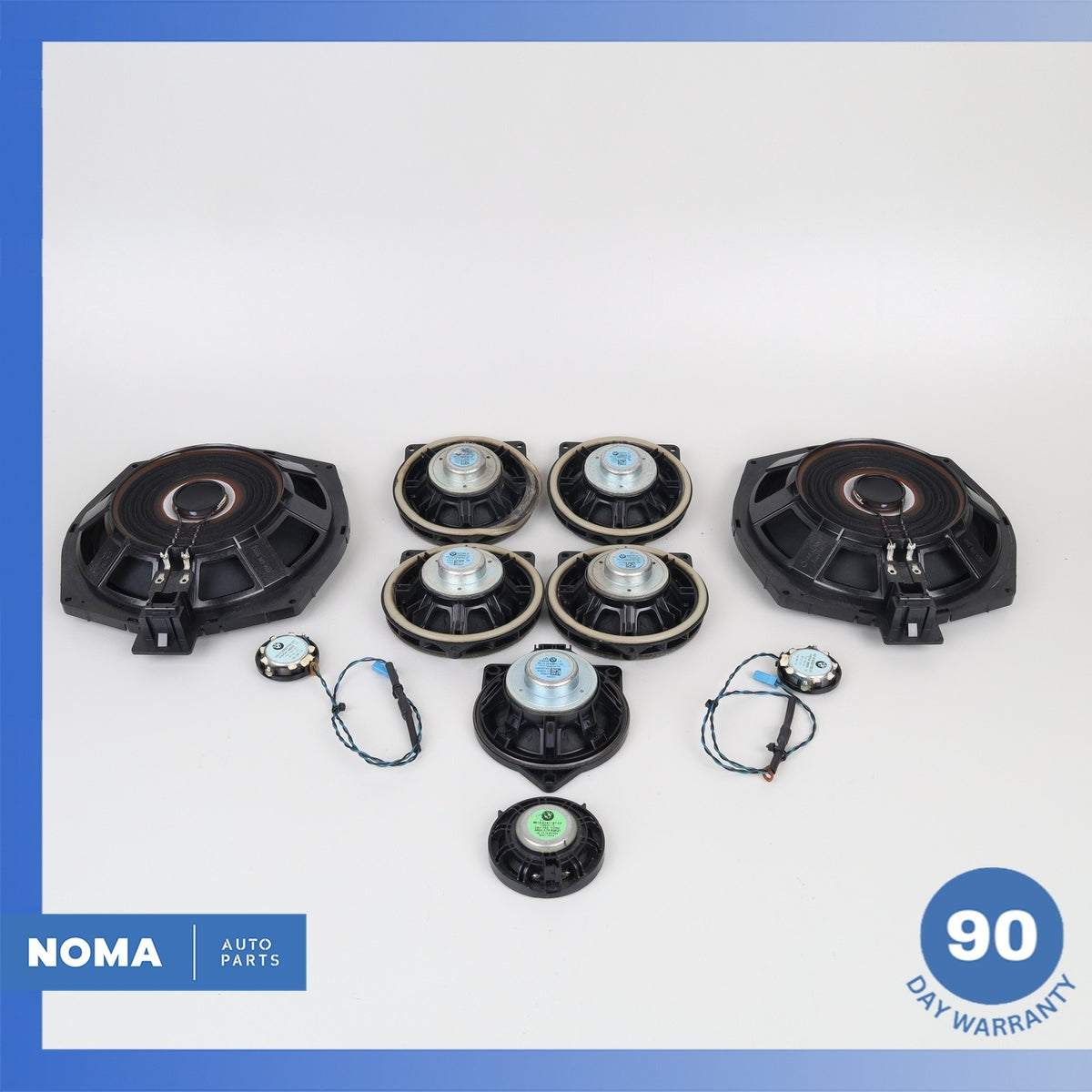 12-18 BMW F30 328i 320i Hi-Fi Interior Speaker Tweeter Loudspeaker Set OEM - photo 13
