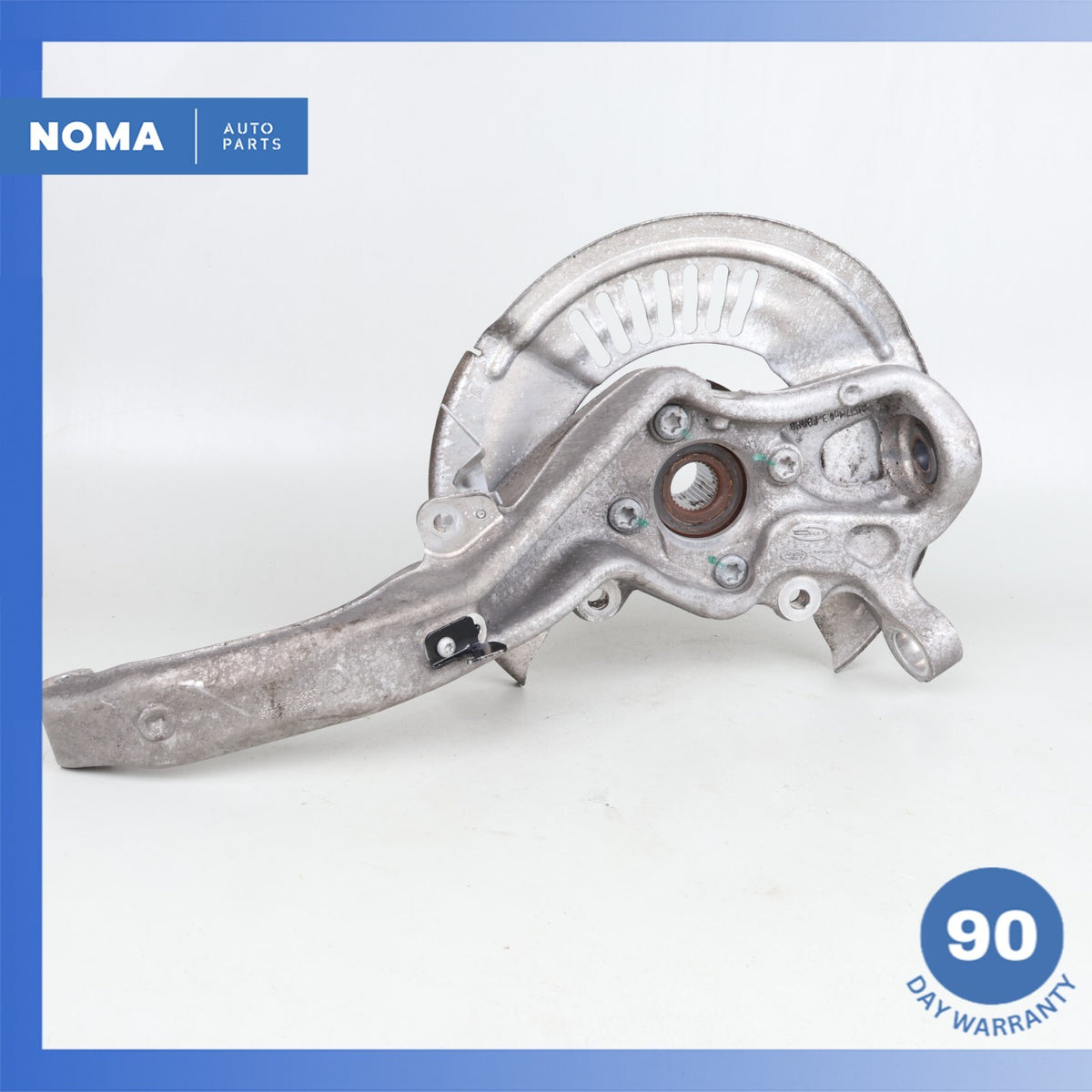 17-21 Jaguar X761 F-Pace Velar Front Left Spindle Knuckle Hub w/ Shield OEM 77k - photo 10