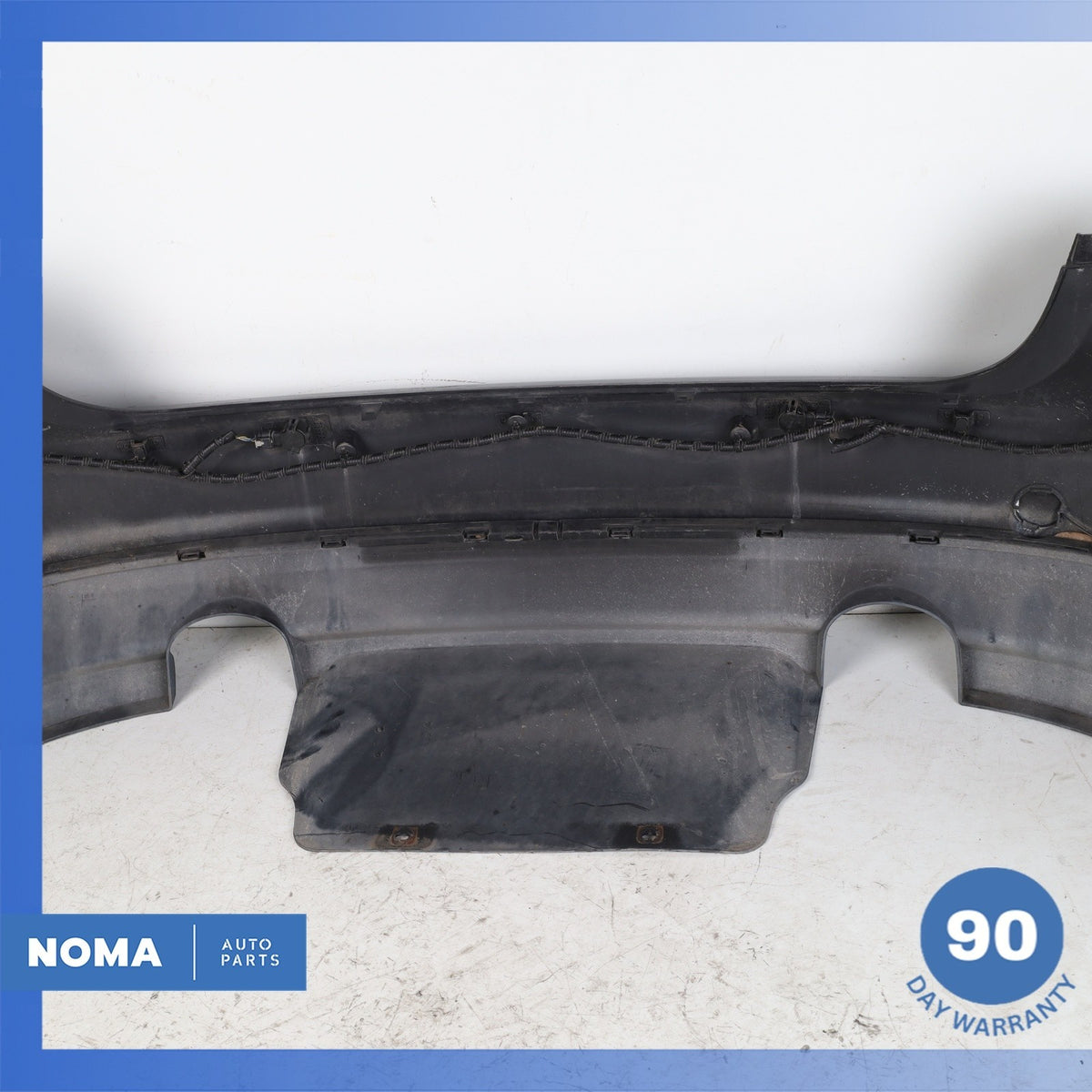 16-20 Jaguar X260 XF Base Rear Bumper Cover Panel Black T2H4208 OEM - photo 17