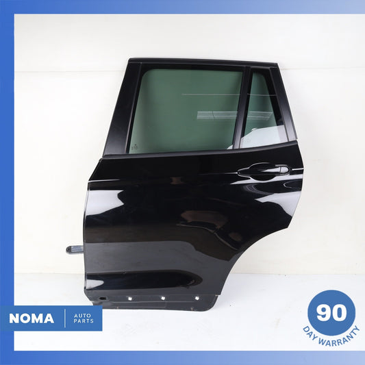 11-17 BMW F25 X3 Rear Left Driver Door Shell Panel Black OEM 46k - photo 1