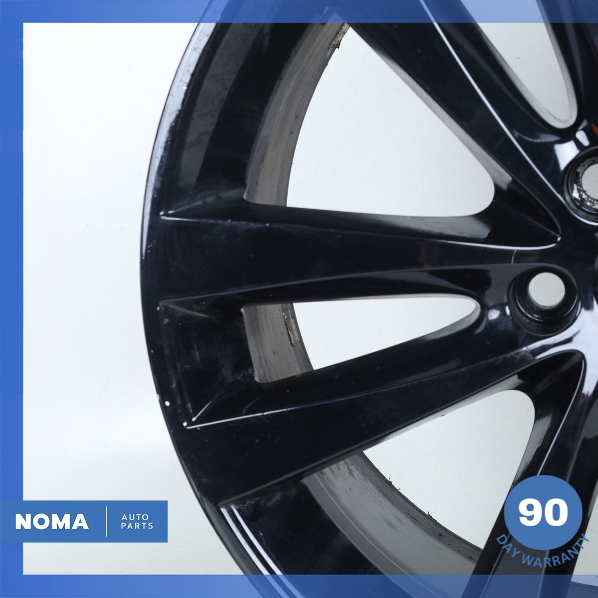 17-21 Jaguar X760 XE Venom 8.5 x R19 19" Rear Wheel Rim Black GX7M1007GA OEM - photo 4