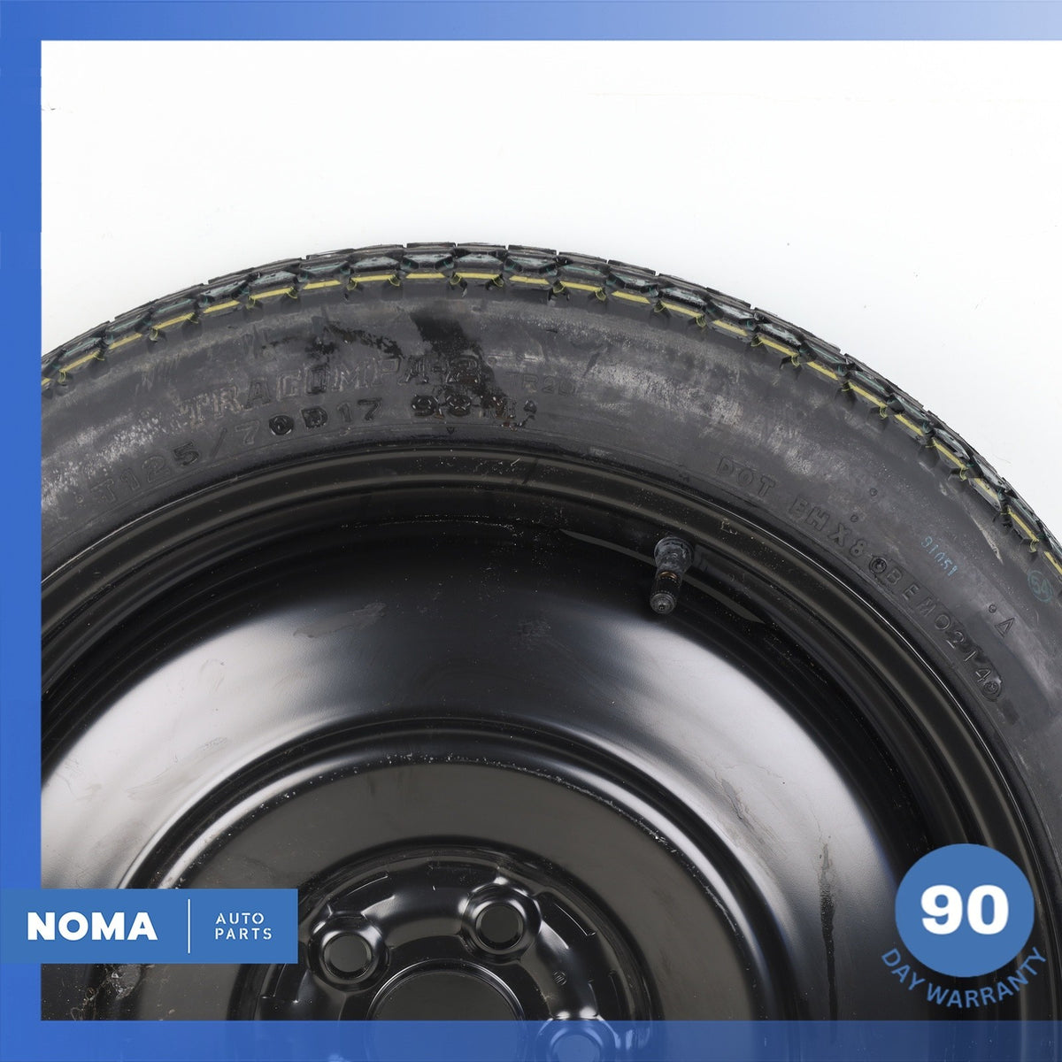 11-17 Lexus ZWA10 CT200h Emergency Spare Tire Wheel Donut Rim 125 70 17" OEM - photo 2