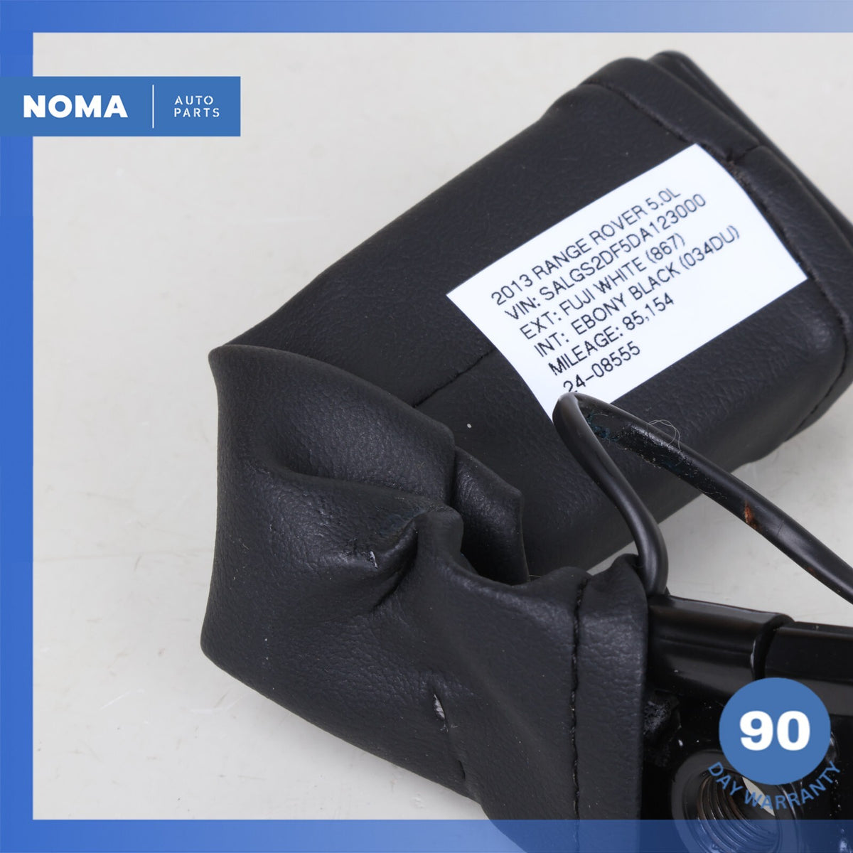 2013 Land Rover Range Rover L405 Rear Center Middle Seat Belt Buckle Black OEM - photo 8