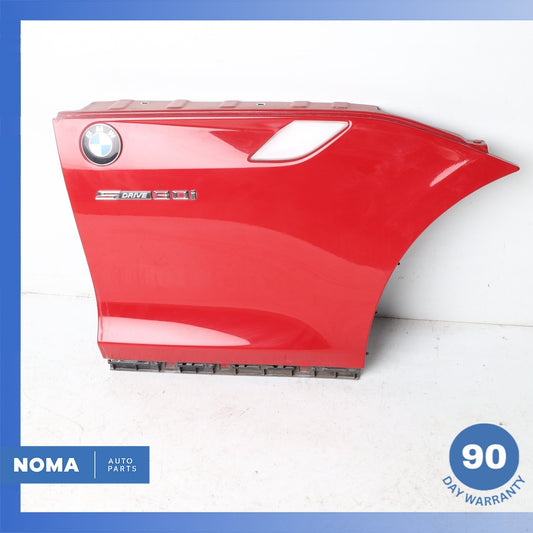 09-12 BMW E89 Z4 Right Passenger Side Fender Assembly w/ Logo Red OEM - photo 1