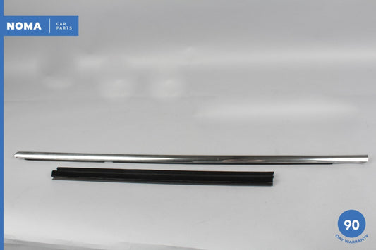 00-08 Jaguar S-Type X204 Rear Left Side Door Window Seal Set of 2 OEM - photo 1