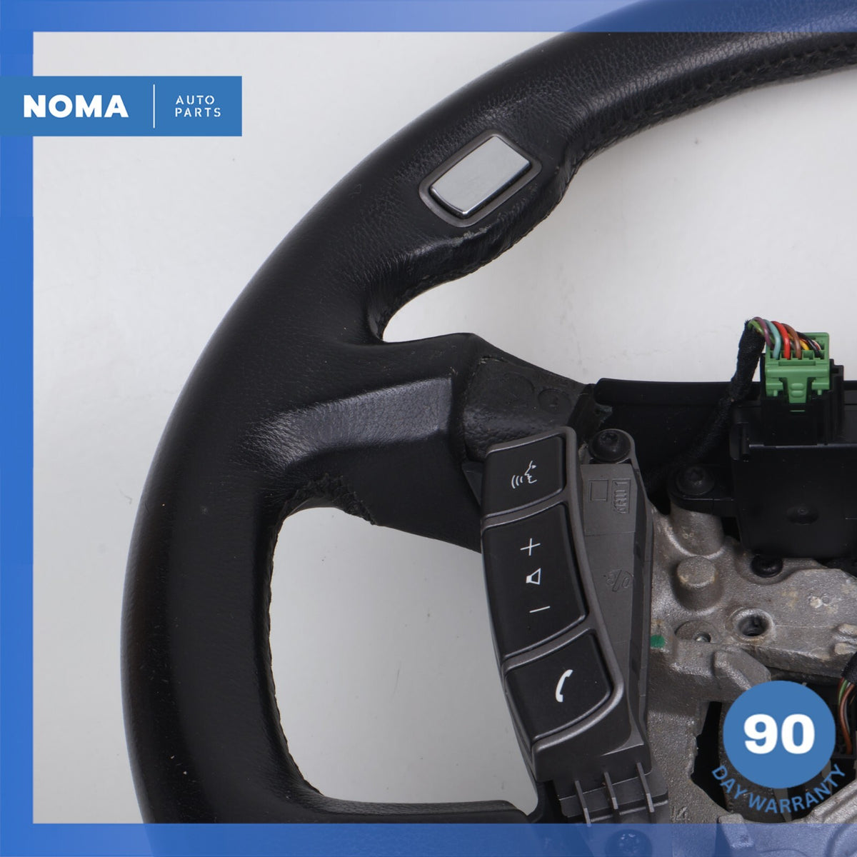 2005 BMW E66 745Li Steering Wheel Black 32346761747 OEM - photo 7